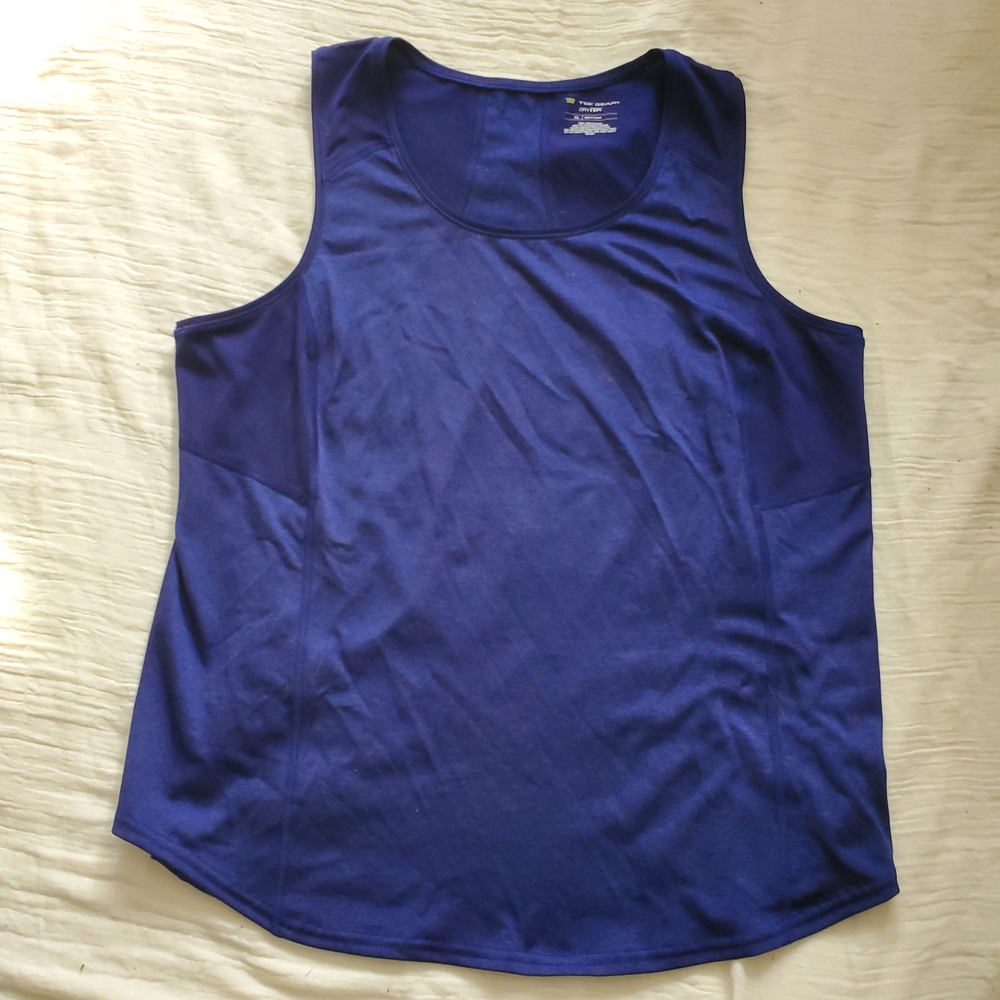 Tek Gear Women's Royal Blue Tank Top Size XL